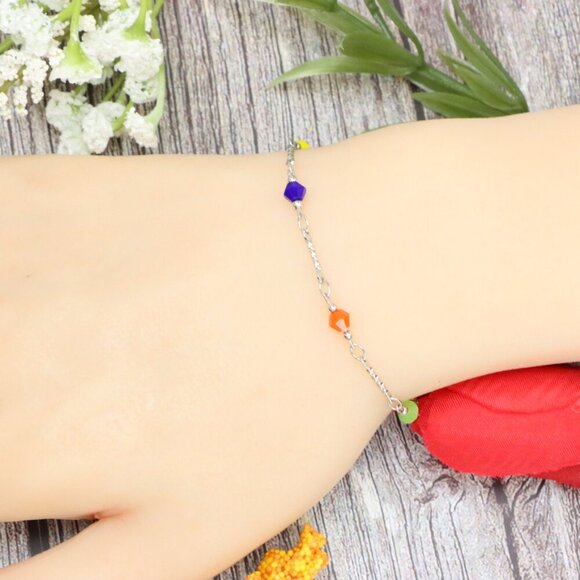 "Trendy Handmade Bracelet – A Stylish Gift for Women & Girls, MAR091845 - Picture 6 of 10